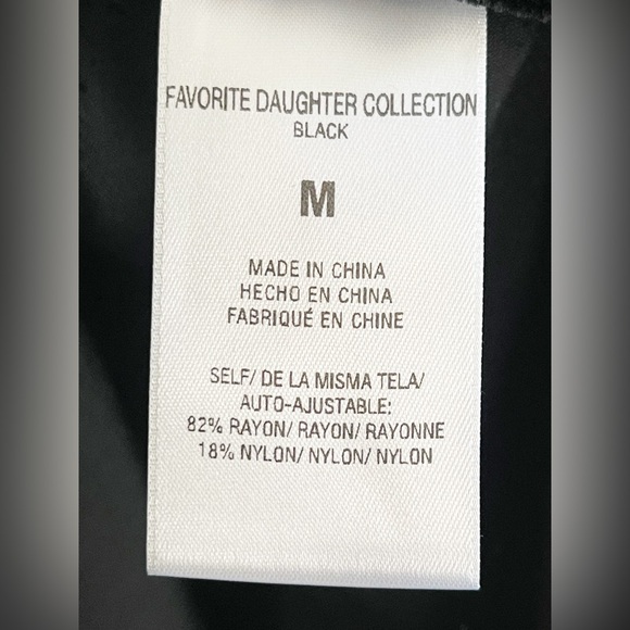 Favorite Daughter Anthropologie Black Velvet Ex-boyfriend button down shirt - Picture 6 of 8